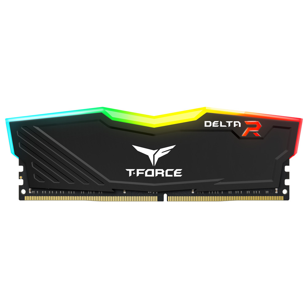 RAM DDR4 T-FORCE DELTA 16GB 3200 MHZ ARGB BLACK